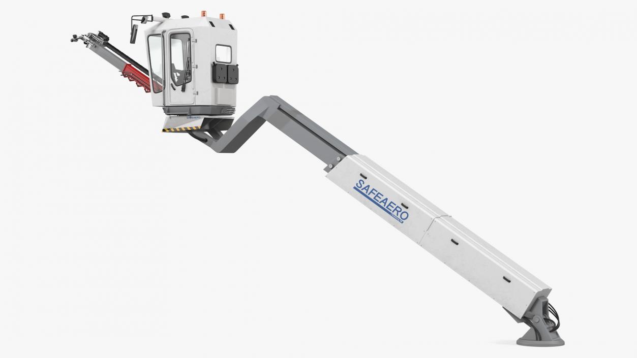 Telescopic Deicer Telehandler 3D model