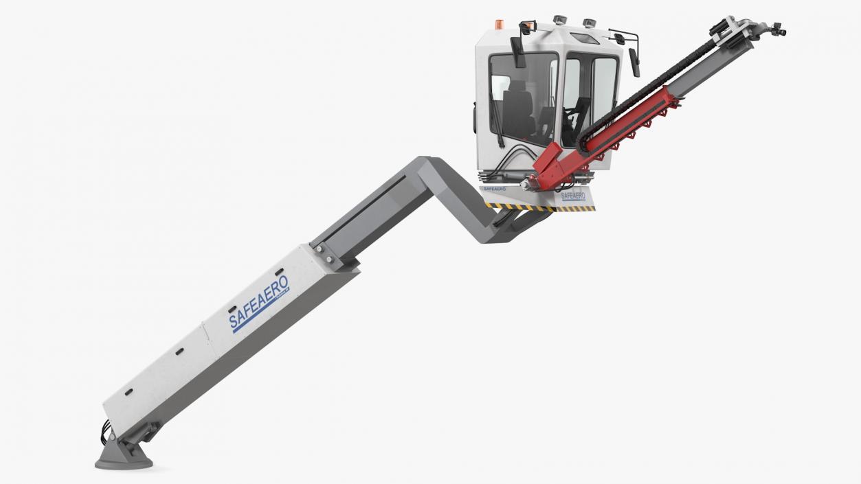 Telescopic Deicer Telehandler 3D model