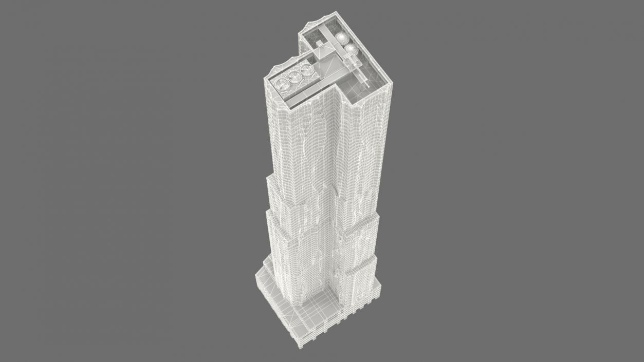 3D New York by Gehry At Night