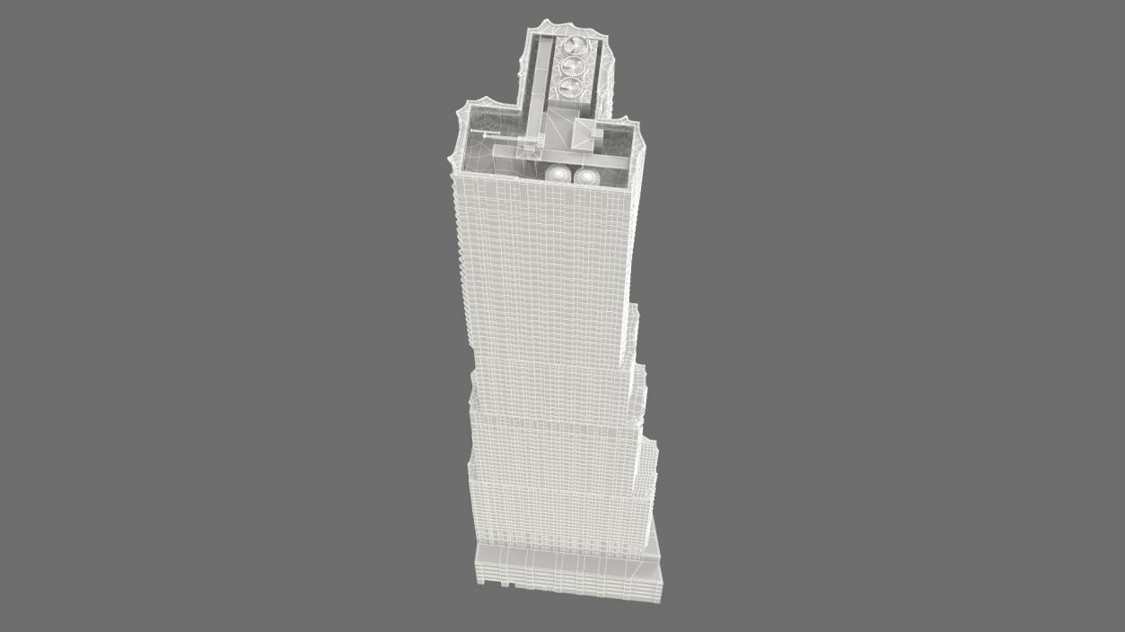 3D New York by Gehry At Night