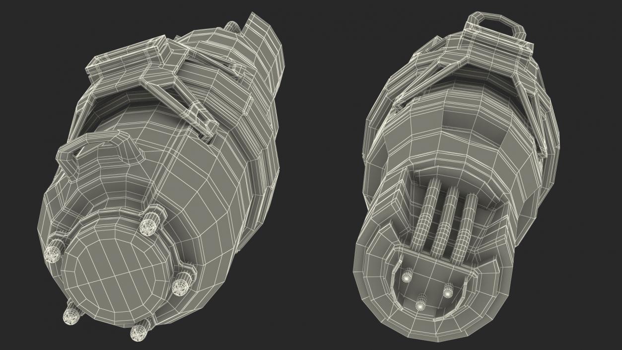 Futuristic Sci Fi Fuel Cell 3D