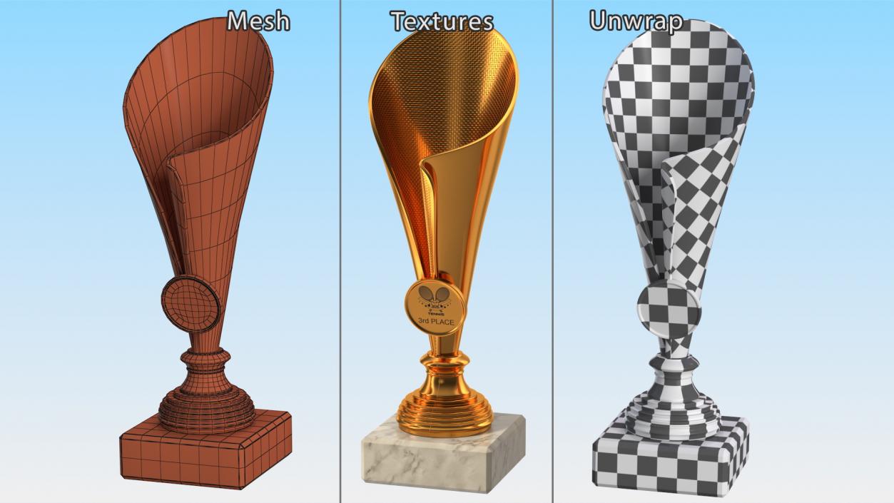 Sport Trophies Collection 6 3D