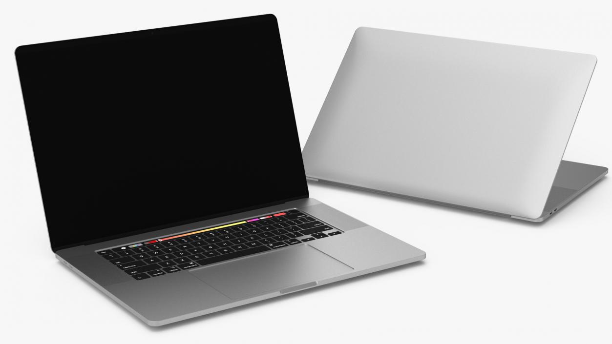 3D Modern Laptop model