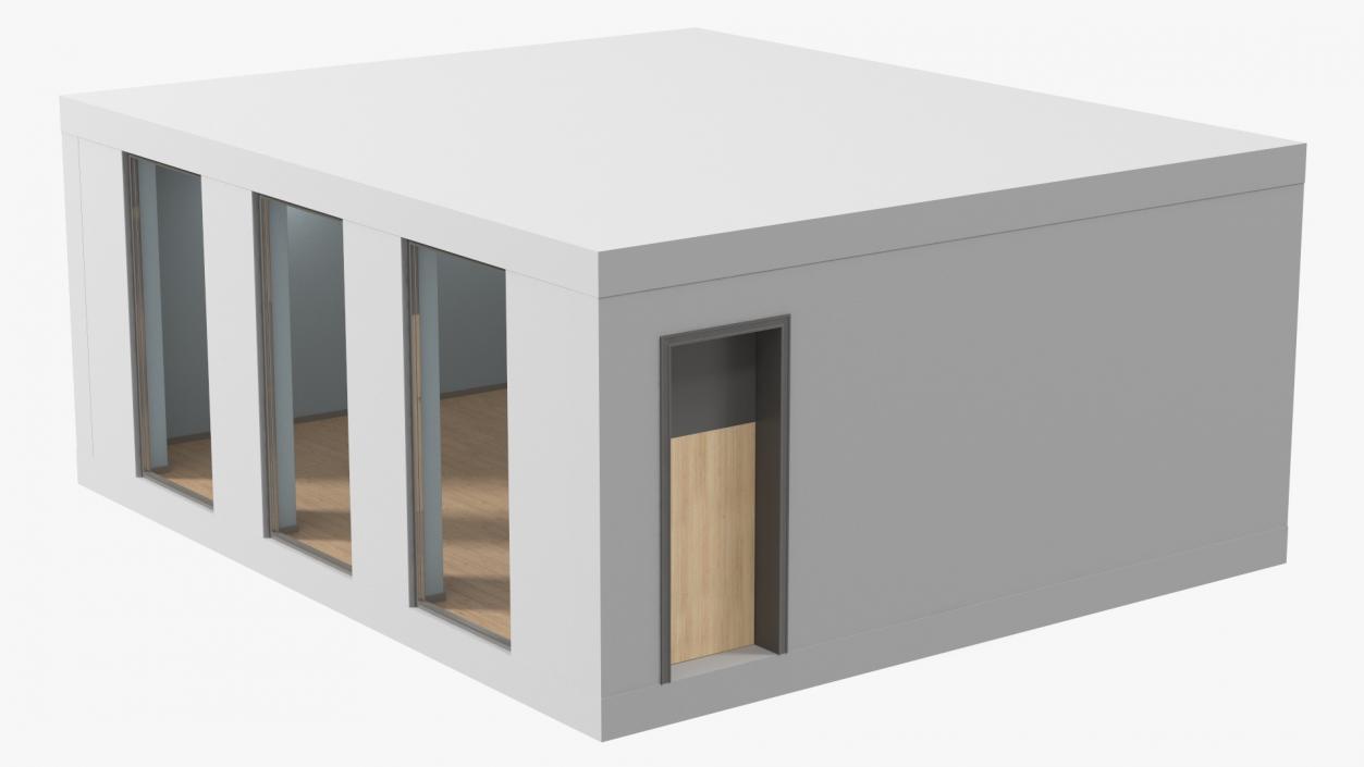 3D Classroom Interior model