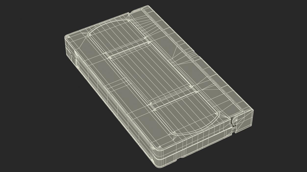 Sony Dynamicron E180 VHS Video Cassette 3D model