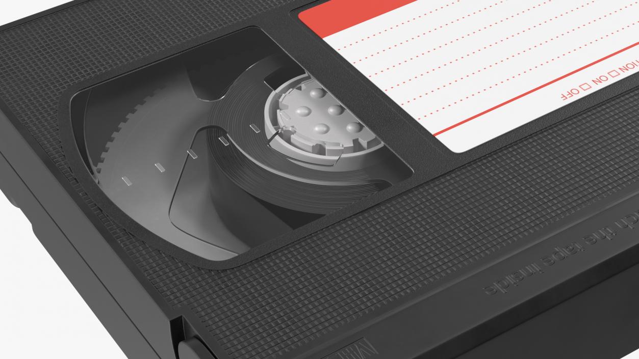 Sony Dynamicron E180 VHS Video Cassette 3D model