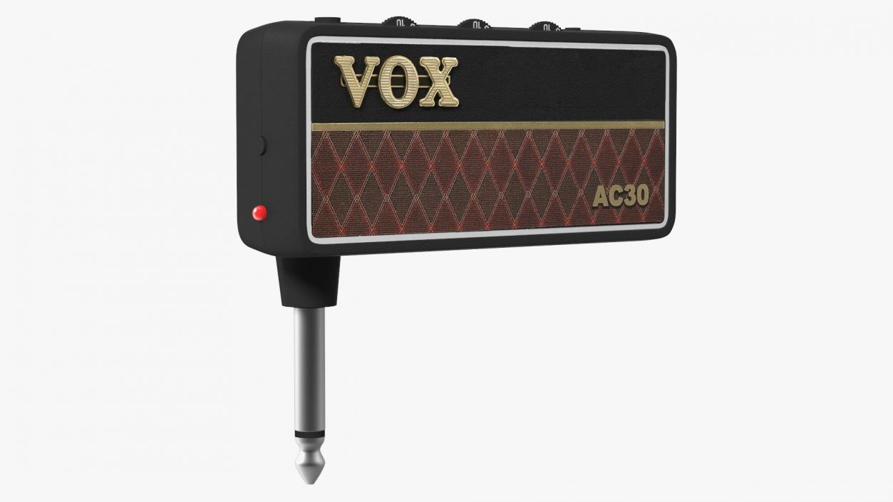 Portable Guitar Amplifier VOX AC30 3D model