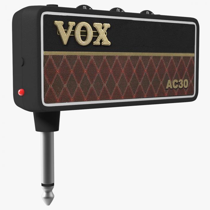 Portable Guitar Amplifier VOX AC30 3D model