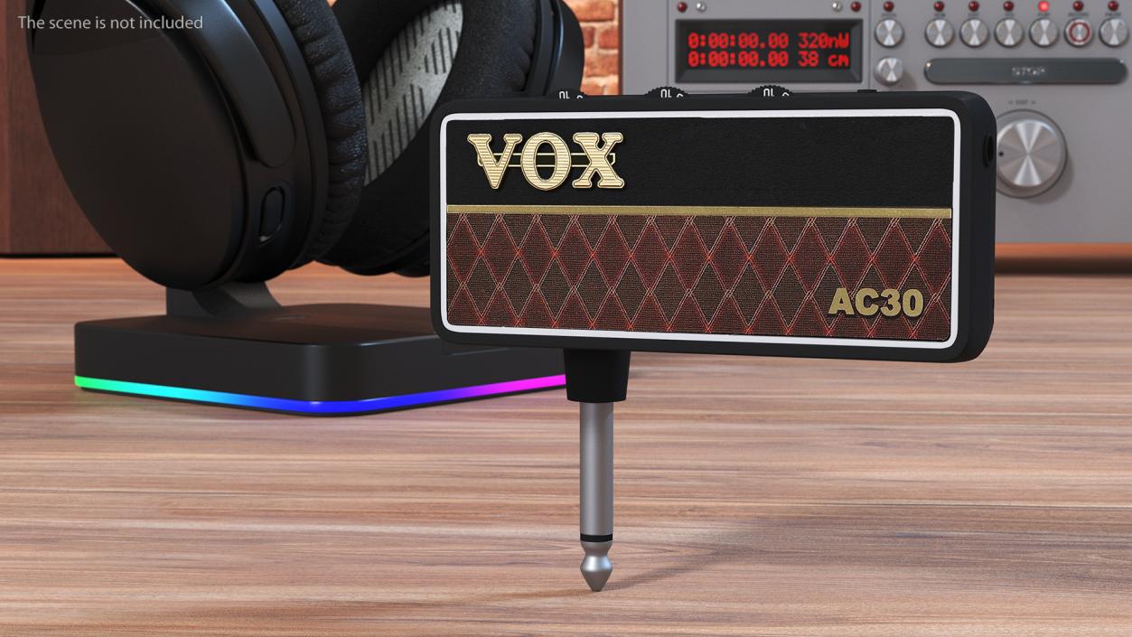 Portable Guitar Amplifier VOX AC30 3D model