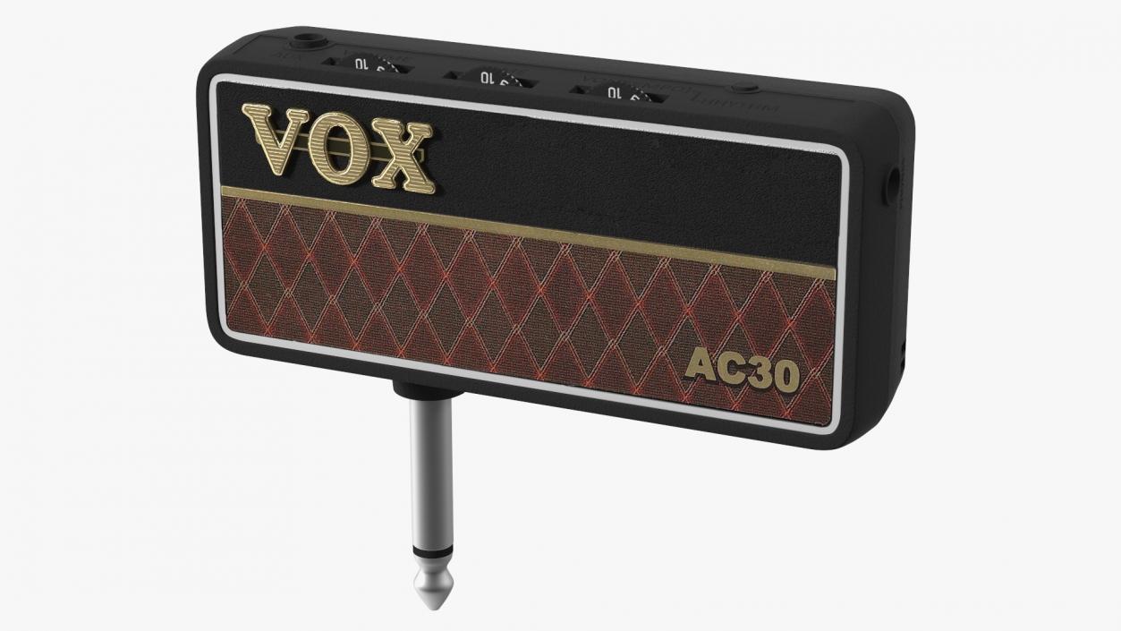 Portable Guitar Amplifier VOX AC30 3D model