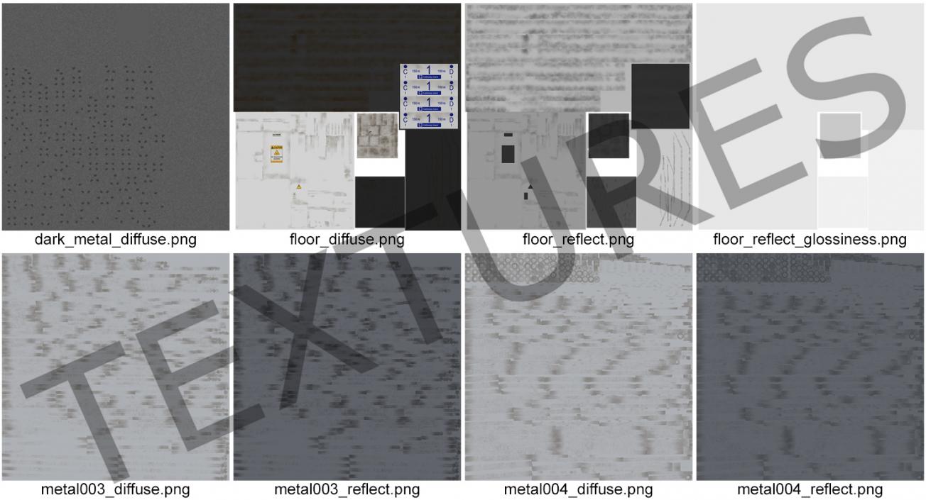 3D Gondola Lift Tower model