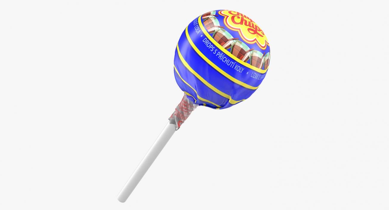 Cola Chupa Chups Wrapped 3D model