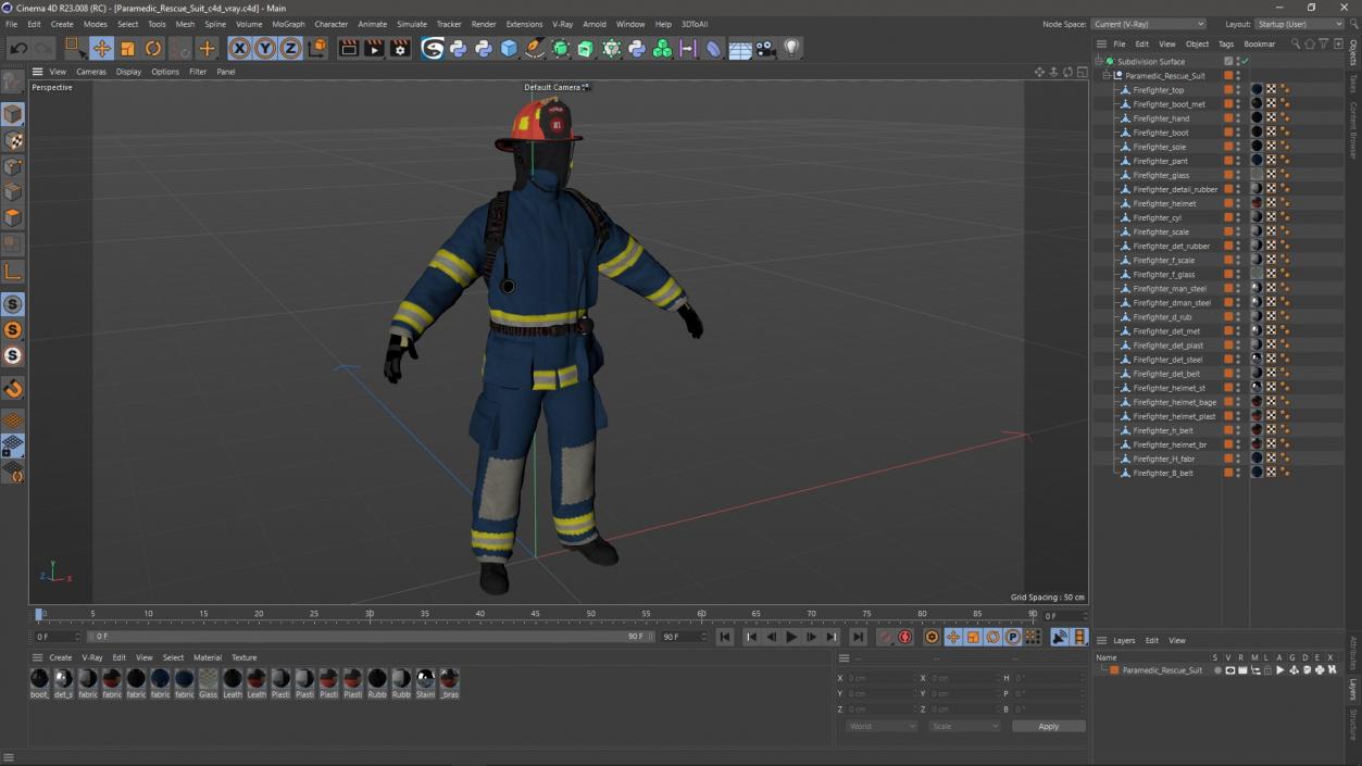 3D Paramedic Rescue Suit