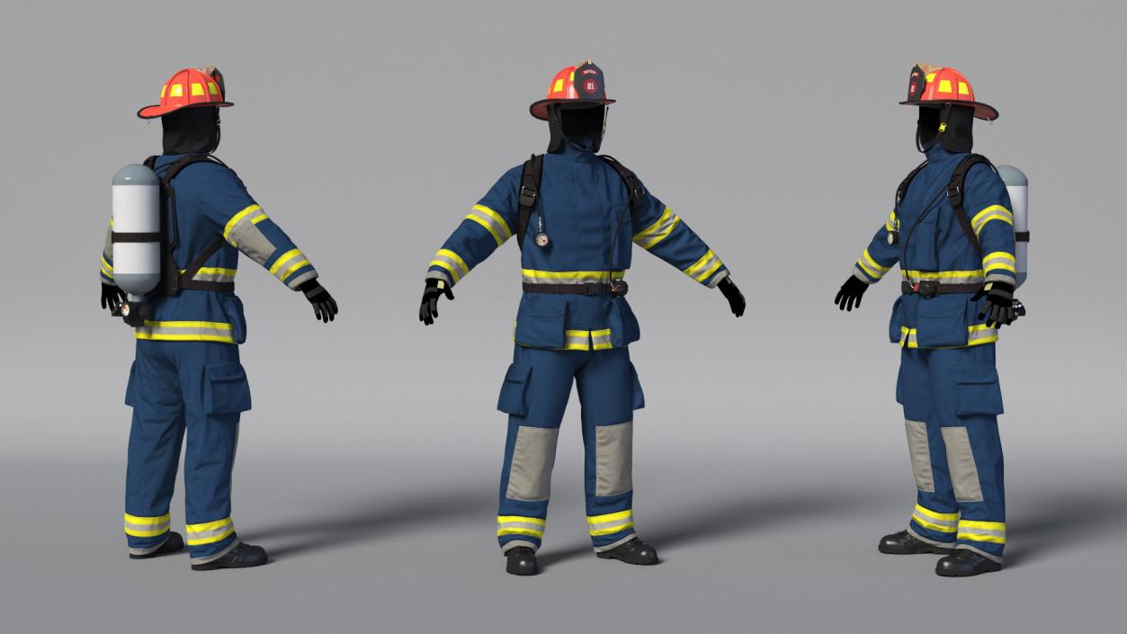 3D Paramedic Rescue Suit