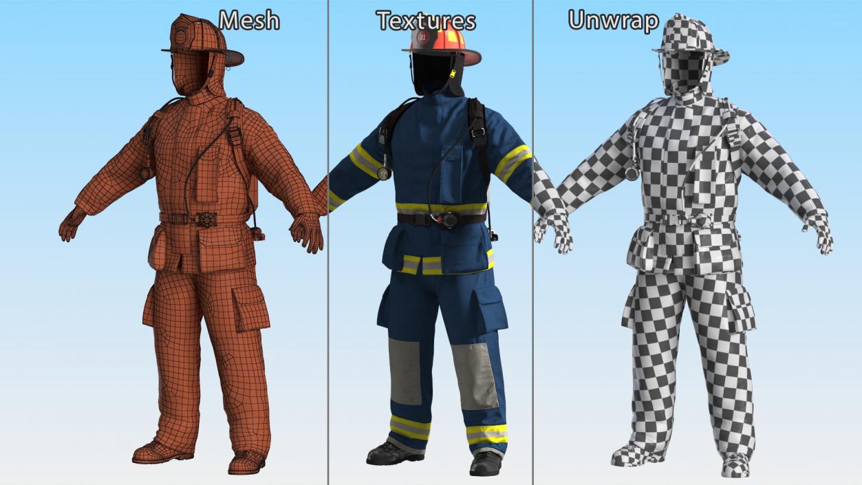 3D Paramedic Rescue Suit