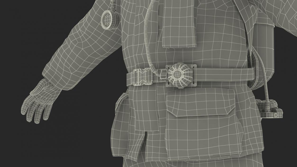 3D Paramedic Rescue Suit