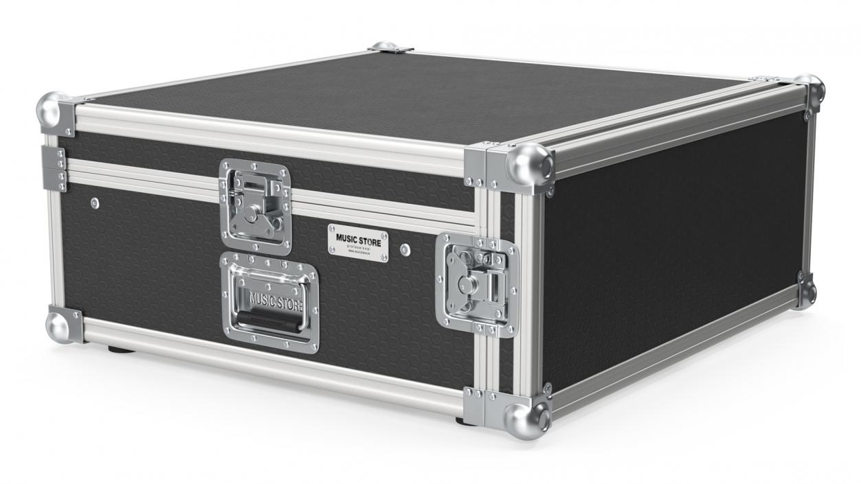 Studio Rack Flight Case 17x48x48cm 3D model