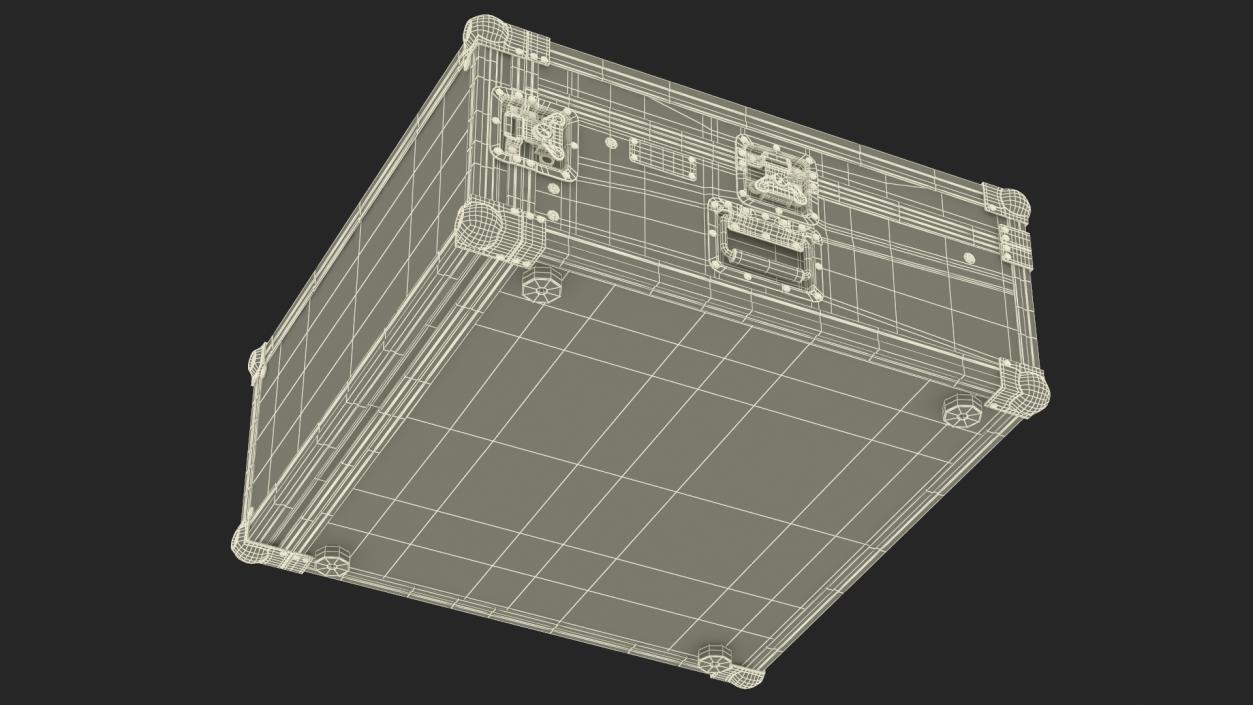 Studio Rack Flight Case 17x48x48cm 3D model