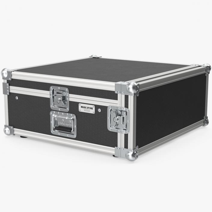 Studio Rack Flight Case 17x48x48cm 3D model