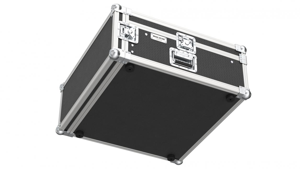 Studio Rack Flight Case 17x48x48cm 3D model