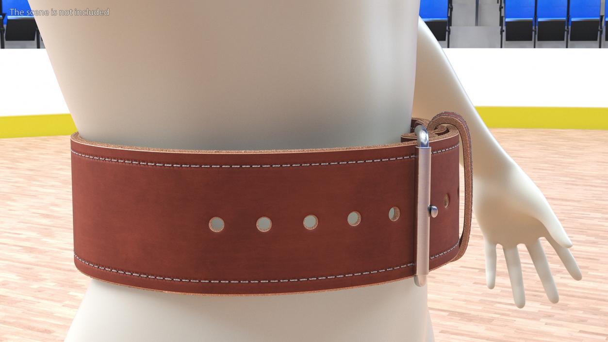 3D Rogue Brown Lifting Weight Belt