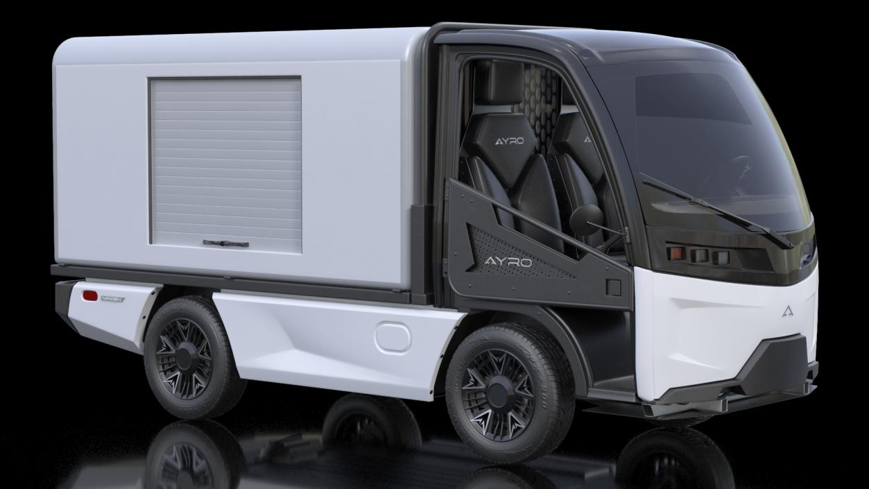 3D model AYRO Vanish Electric Mini Box Truck