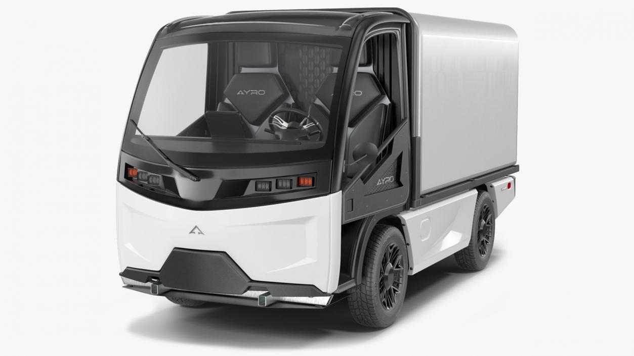 3D model AYRO Vanish Electric Mini Box Truck