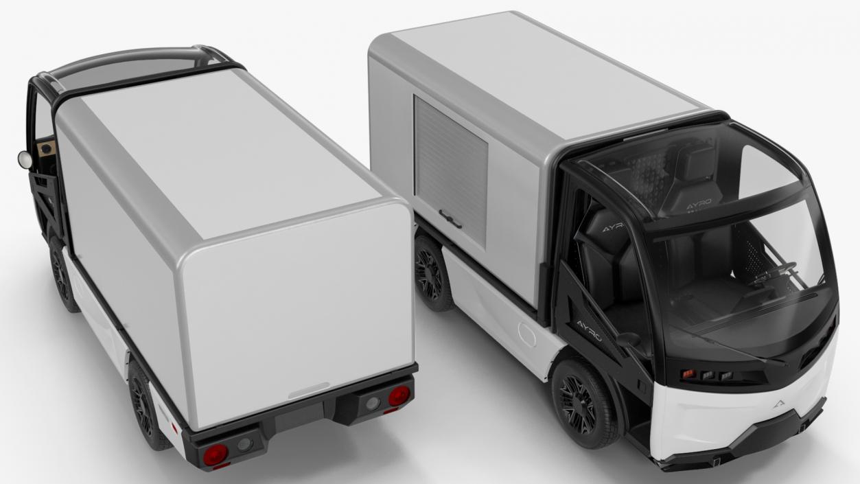 3D model AYRO Vanish Electric Mini Box Truck