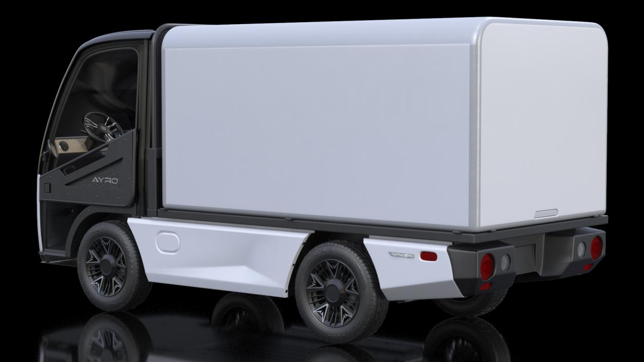 3D model AYRO Vanish Electric Mini Box Truck