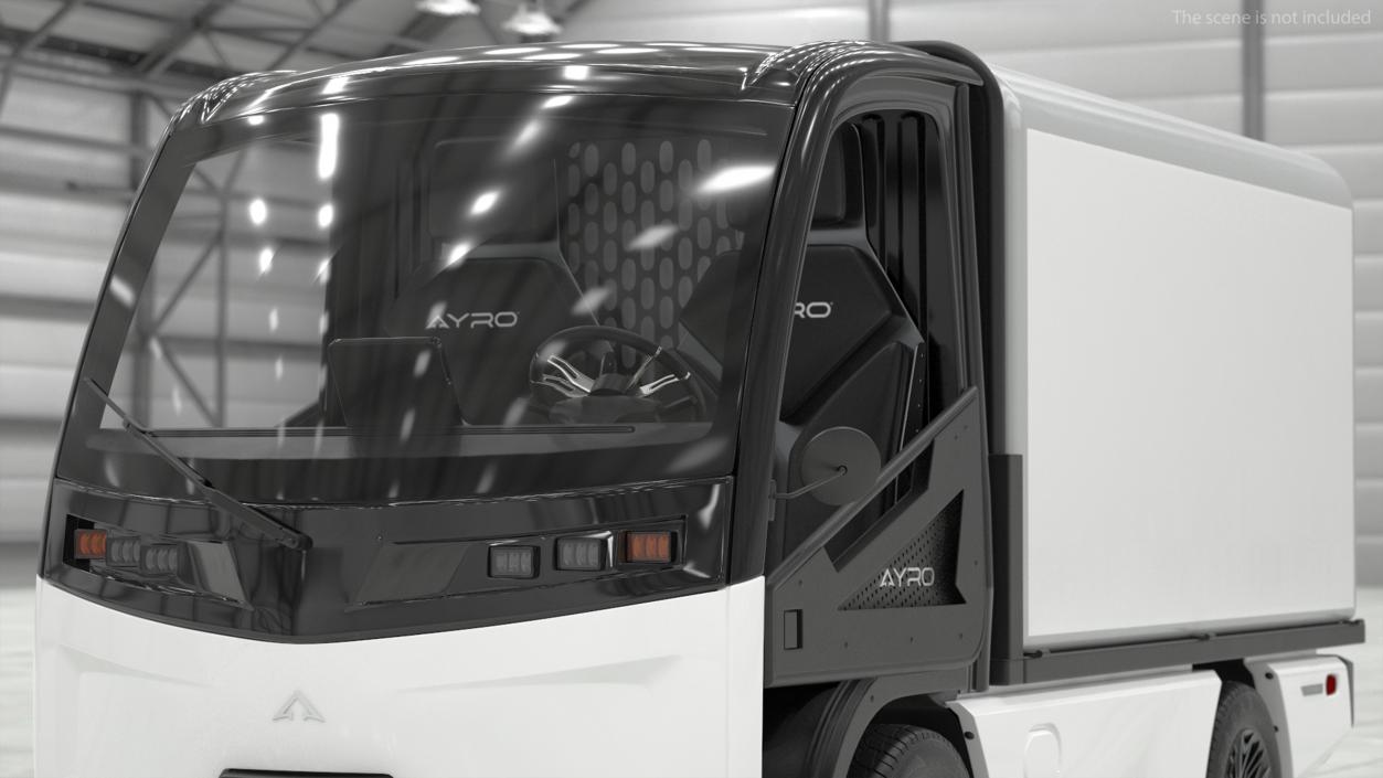 3D model AYRO Vanish Electric Mini Box Truck