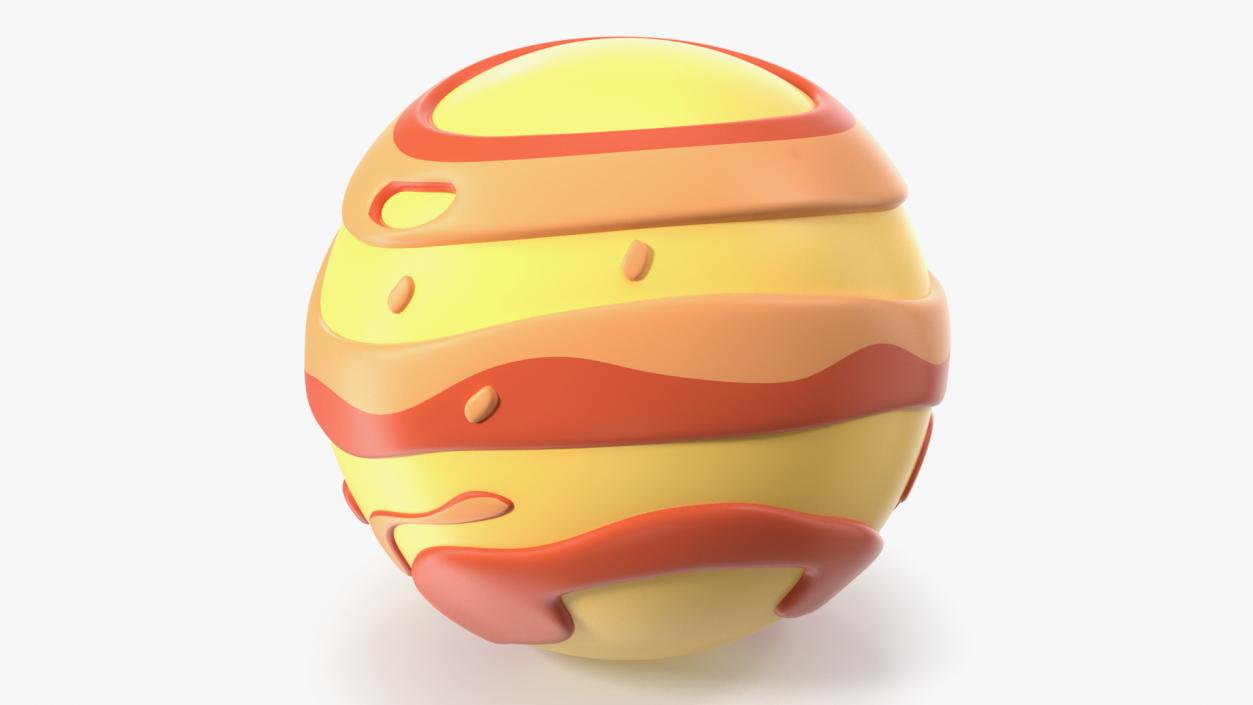 3D Cartoon Planets Collection 2 model