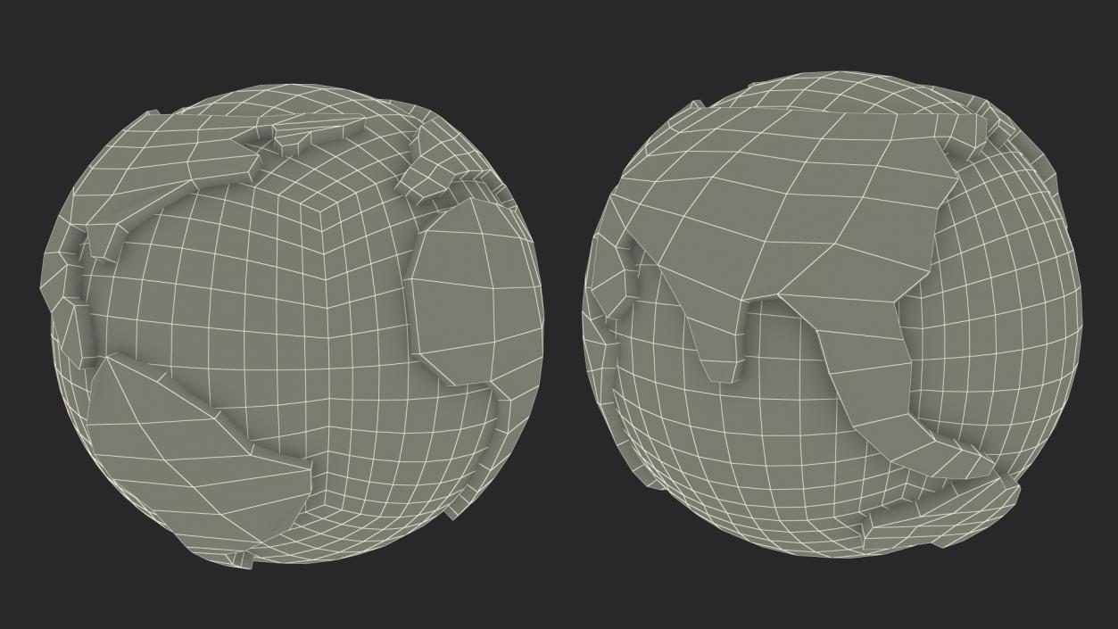 3D Cartoon Planets Collection 2 model