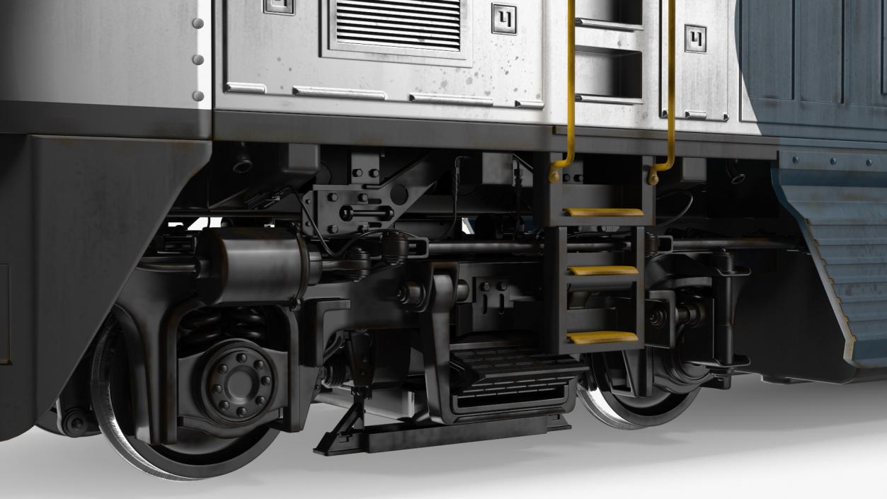 3D model Coaster F59PHI Locomotive