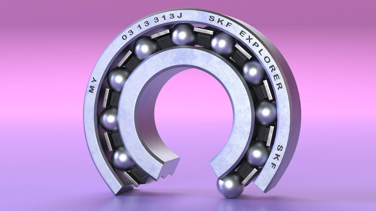 Ball Bearing Inside 3D model