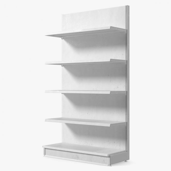 3D Shelves Store model