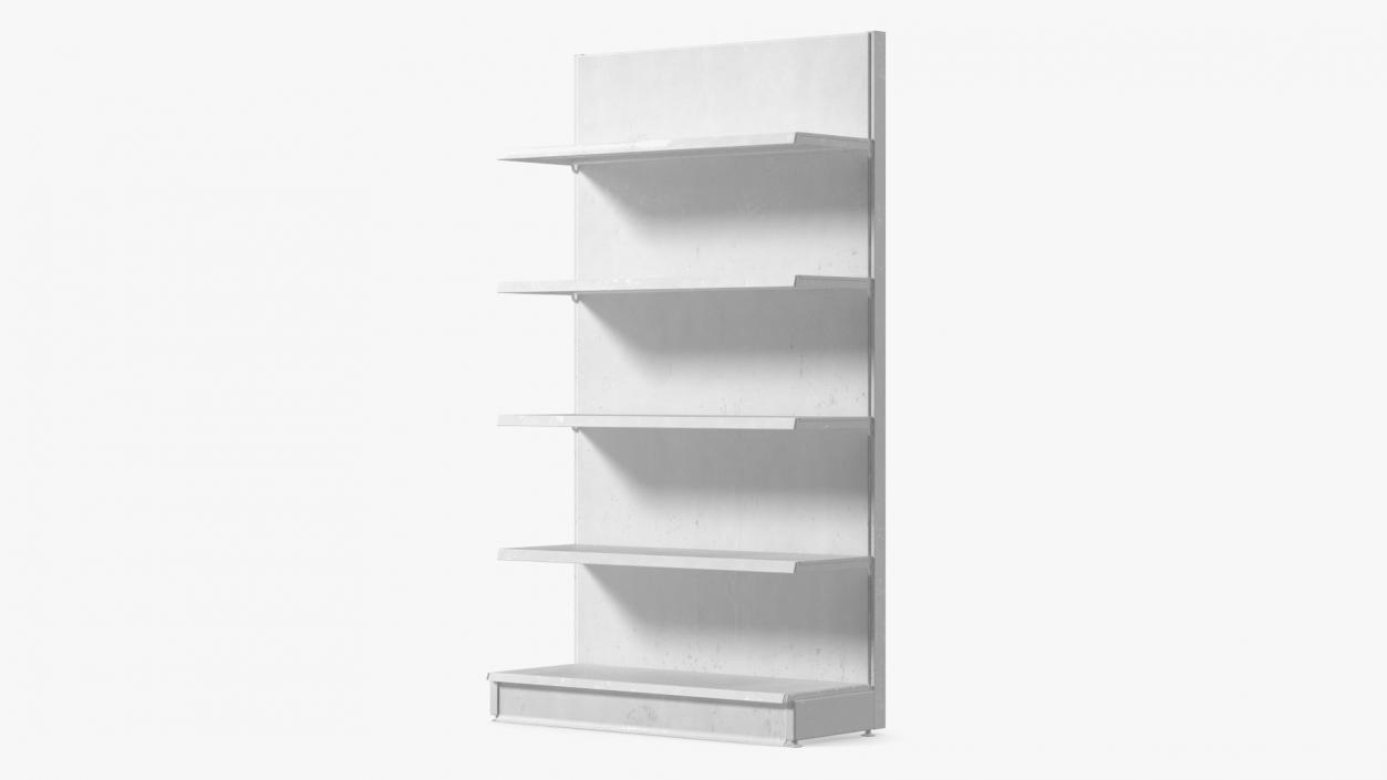 3D Shelves Store model