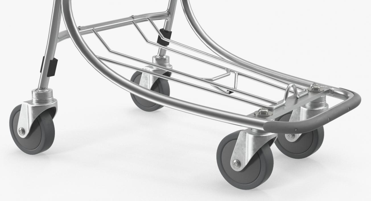 Luggage Carts Collection 3D model