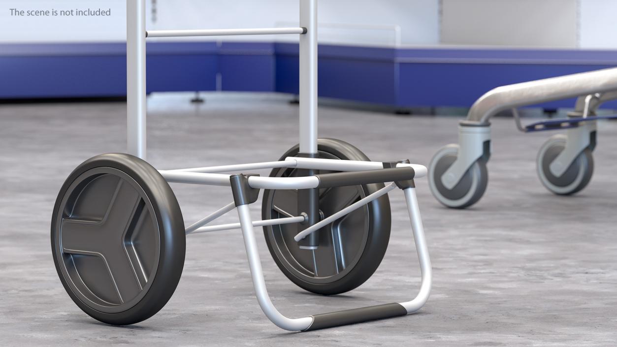 Luggage Carts Collection 3D model