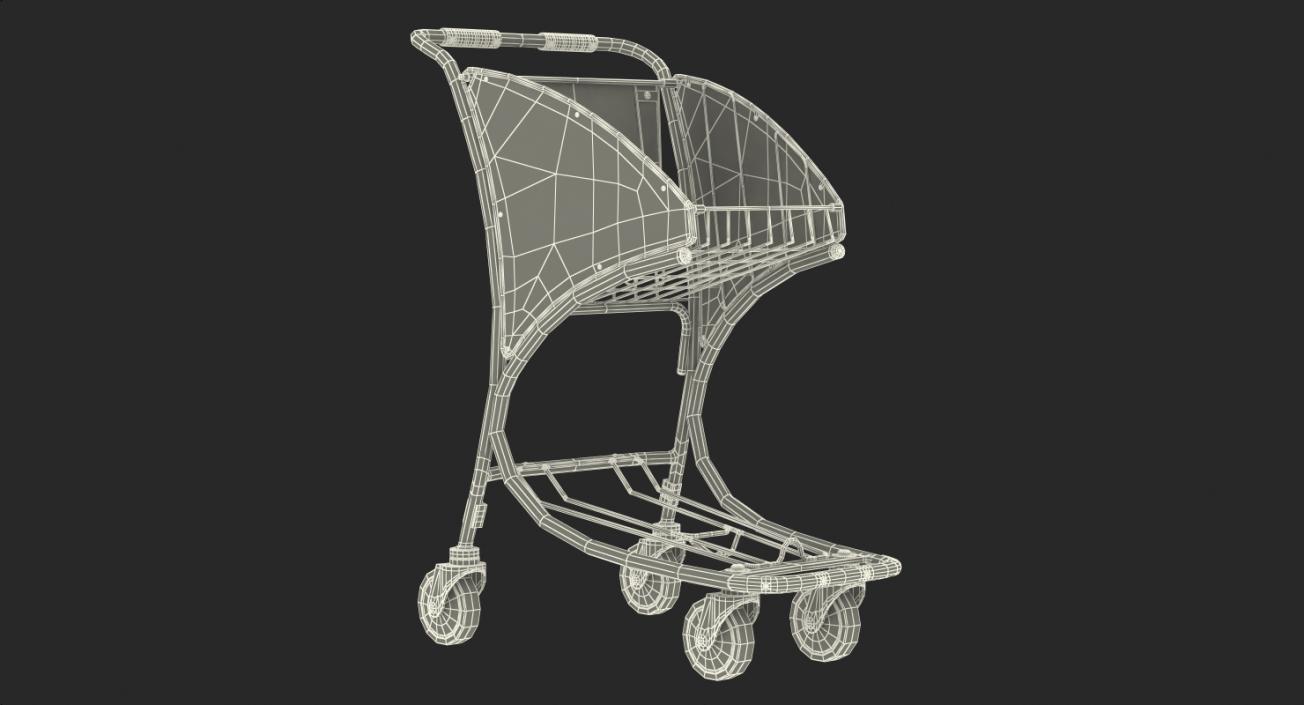 Luggage Carts Collection 3D model