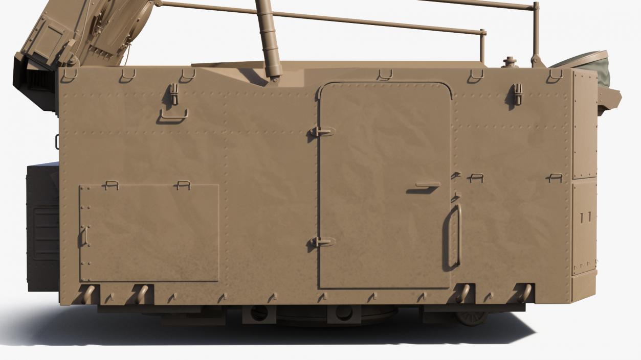 3D S300 Desert Radar Flap Lid B model