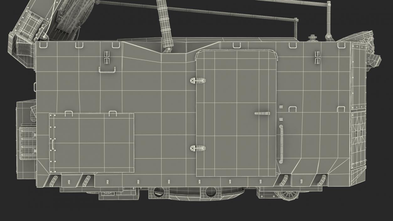 3D S300 Desert Radar Flap Lid B model