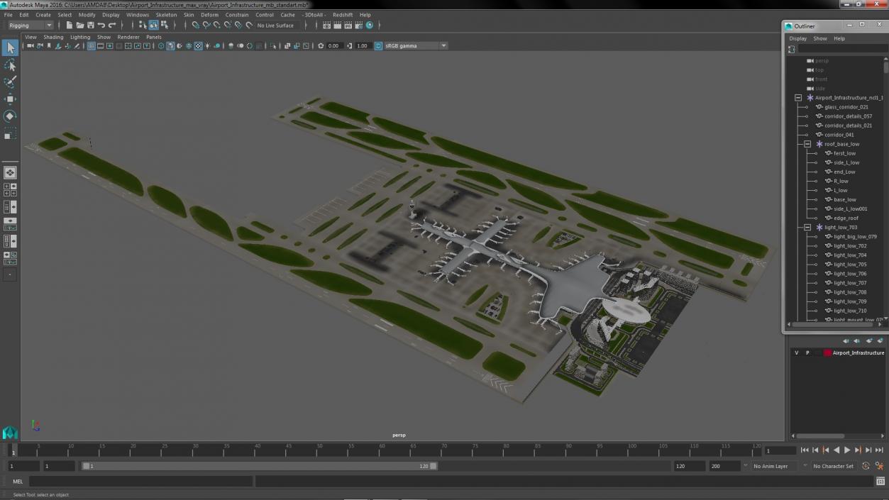 Airport Infrastructure 2 3D model