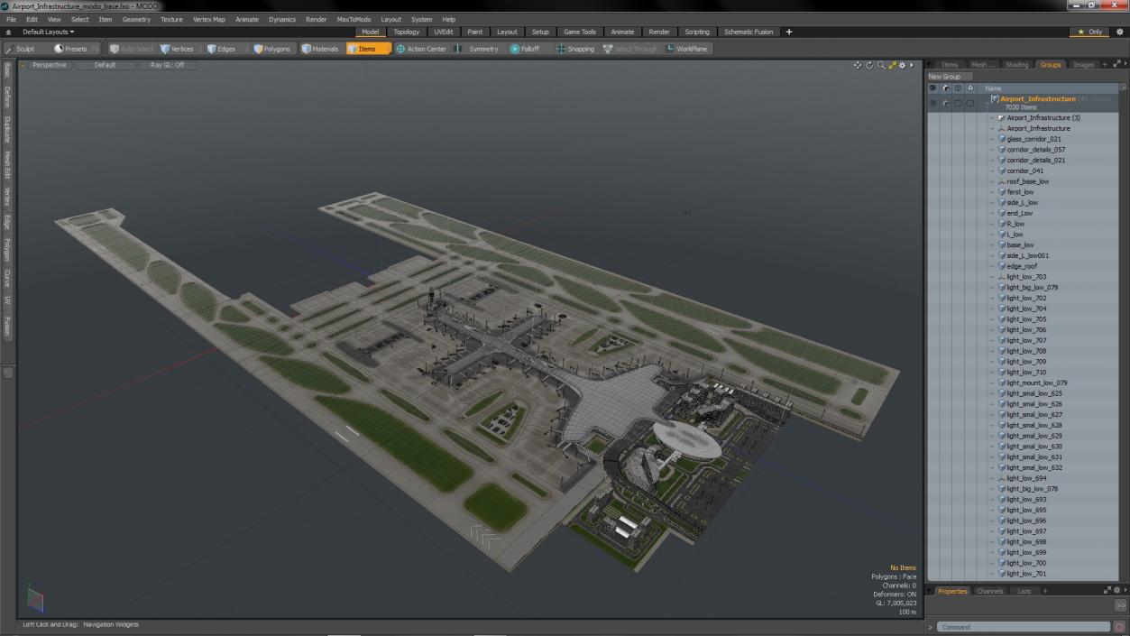 Airport Infrastructure 2 3D model