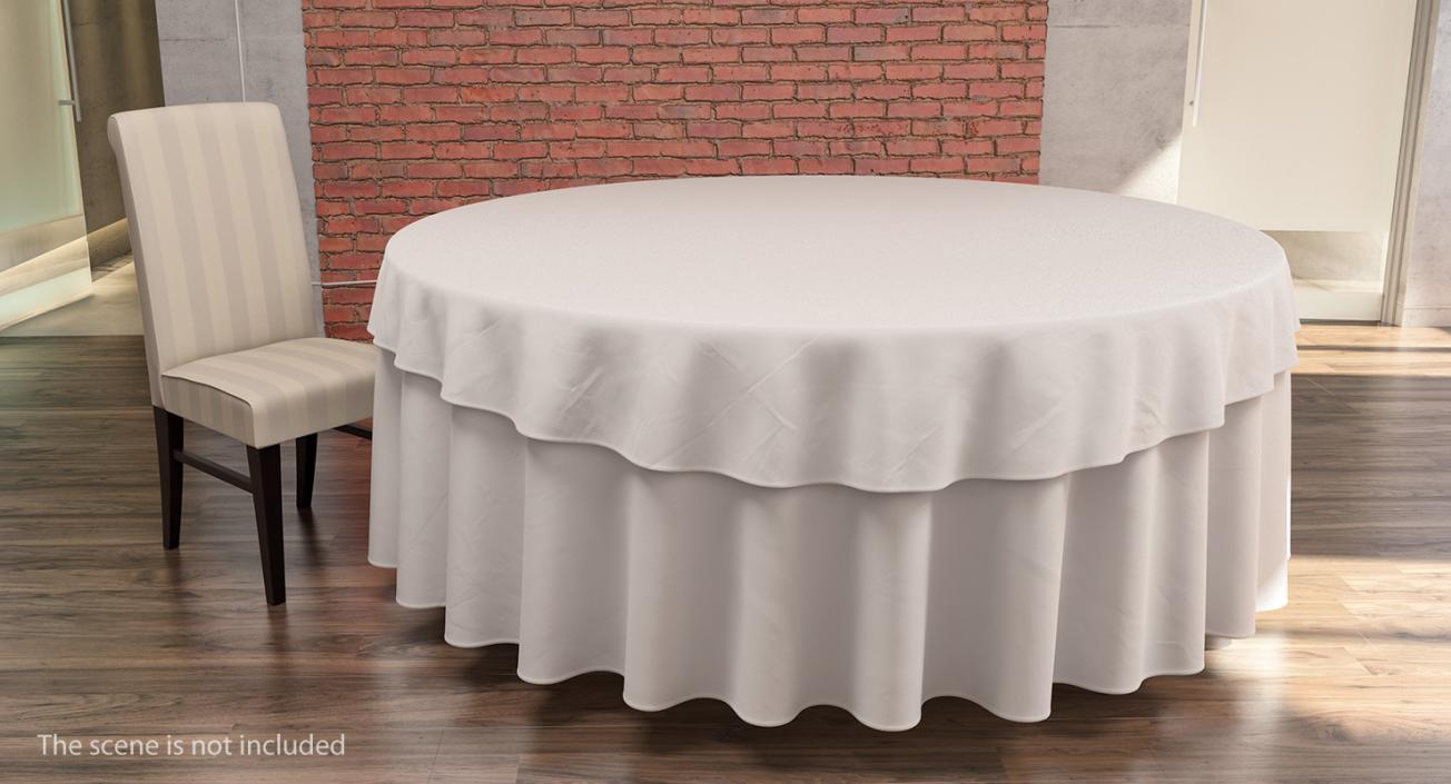 3D Round TableCloth