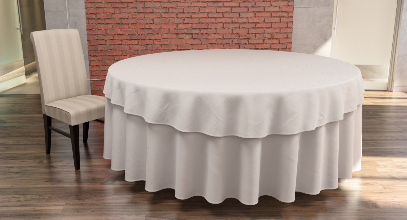 3D Round TableCloth