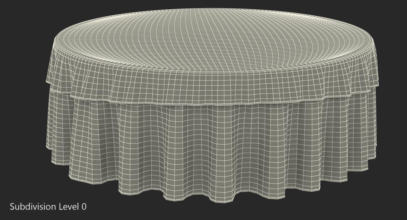 3D Round TableCloth