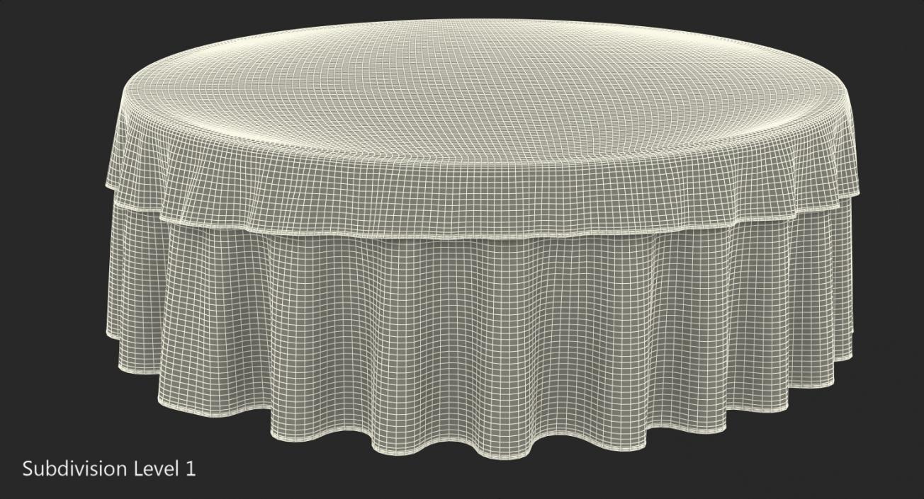 3D Round TableCloth