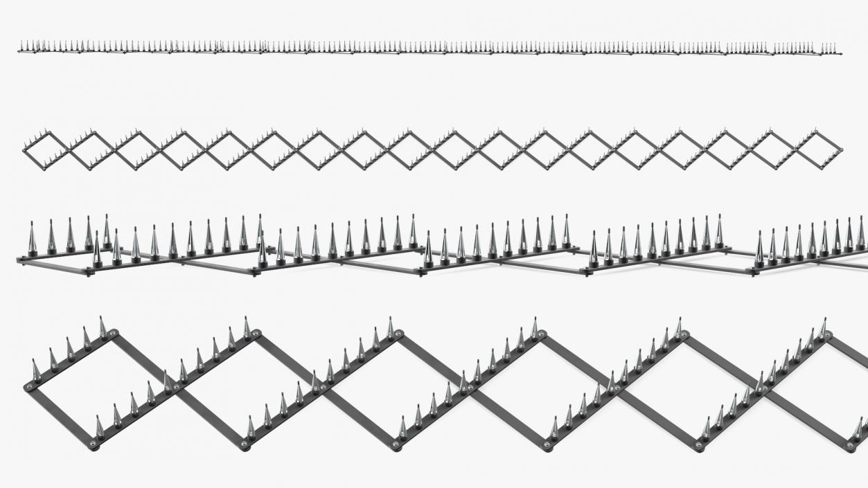 3D Spike Strip