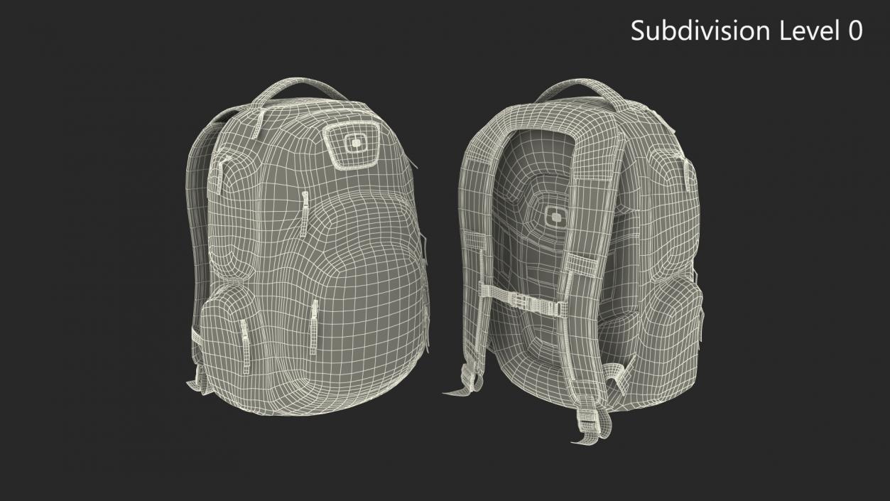 OGIO Backpack Black 3D model