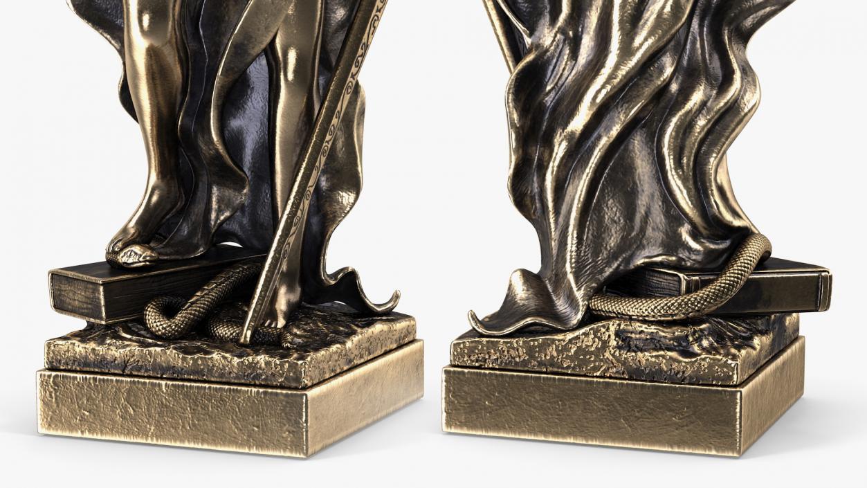 3D model Bronze Sculptures Collection 9